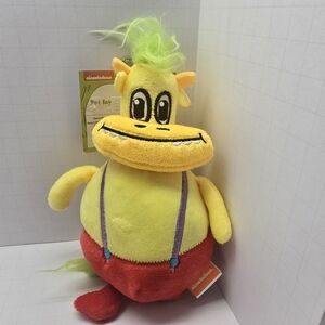 Nick Toons of the 90's Heffer  6” Head Plush Rocko's Modern Life